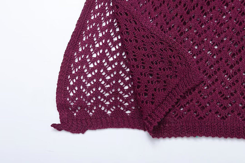 Maxi Strickkleid