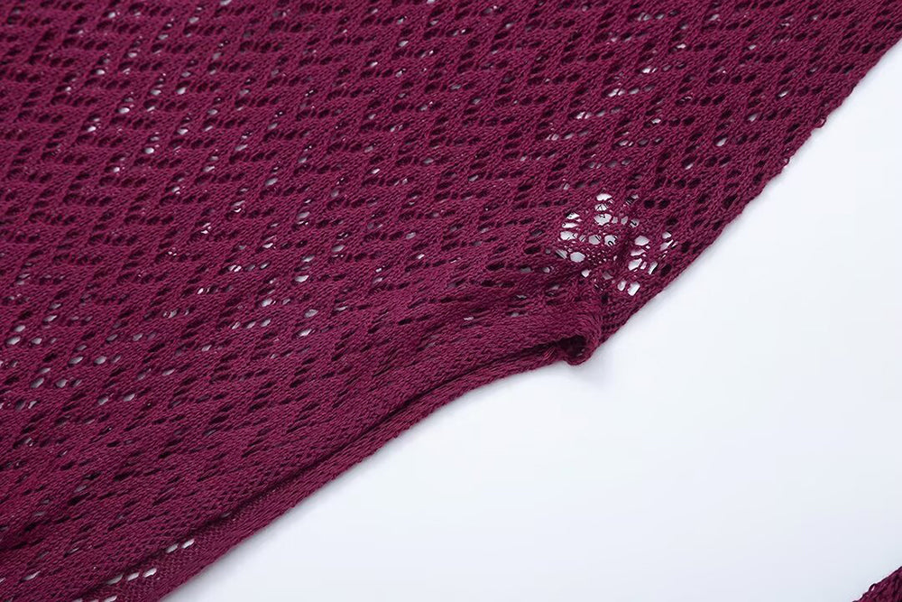 Maxi Strickkleid