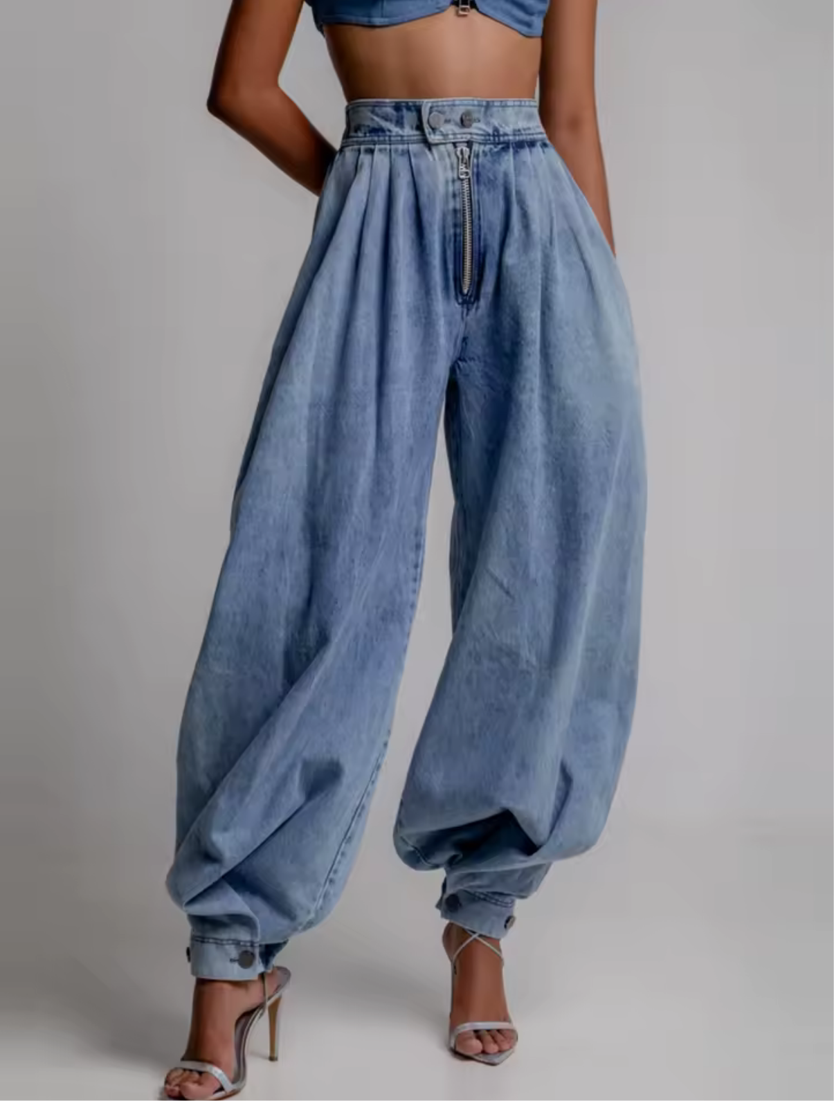 Denim Ballonhose