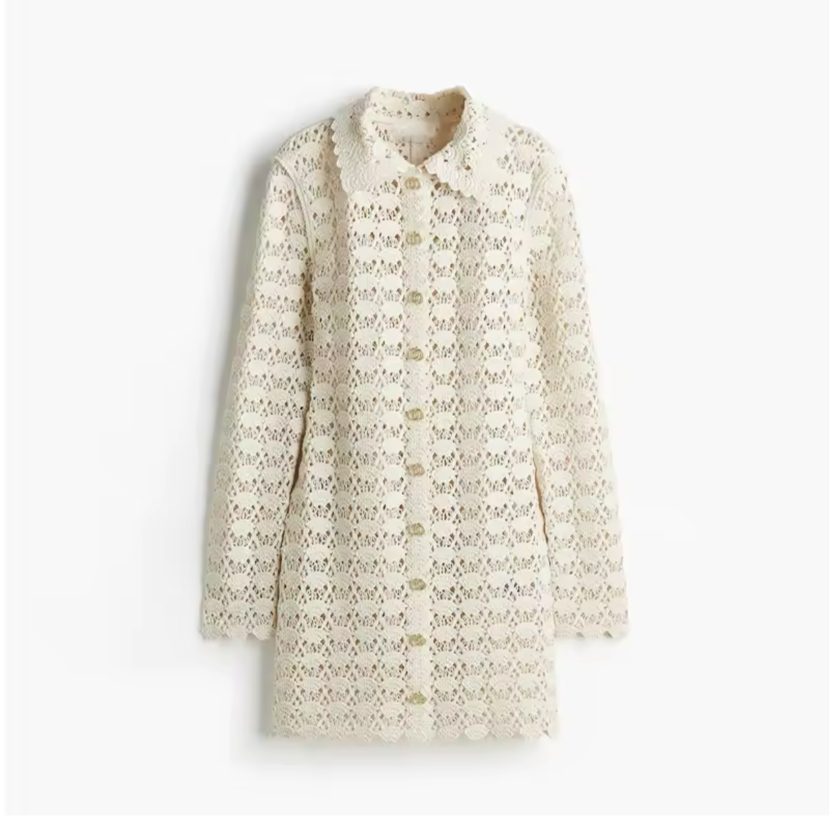 Kleid im Häkellook