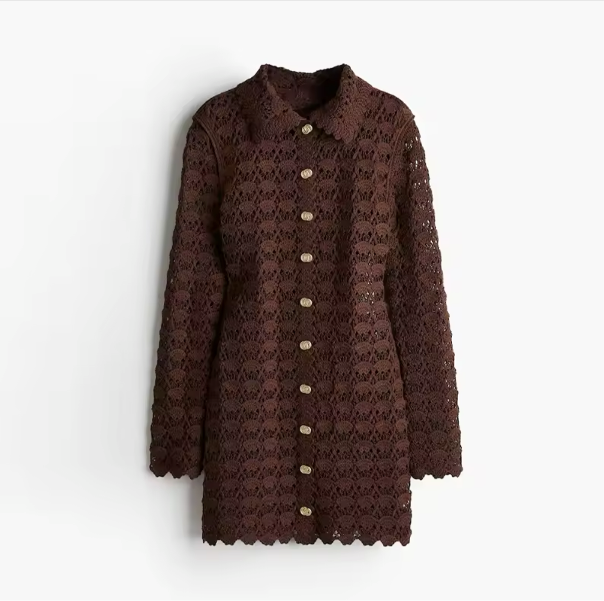 Kleid im Häkellook