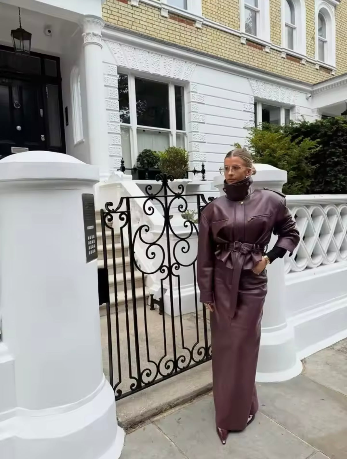 Lizzy vegane Lederjacke