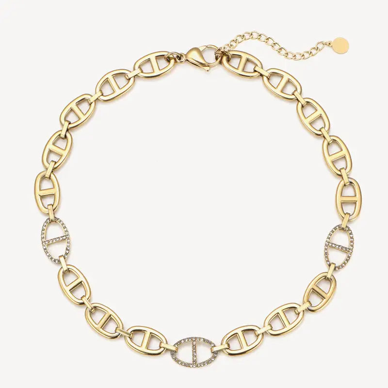 Statement Kette 14K Gold